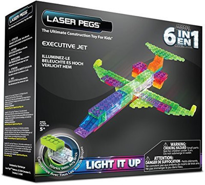 

Laser Pegs 6In1 Plane Building Set(Multicolor)
