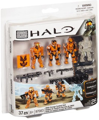 

Mega Bloks Halo Set 97083 Unsc Combat Orange Unit(Orange)