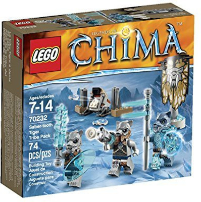

LEGO Chima Saber-tooth Tiger Tribe Pack(Multicolor)
