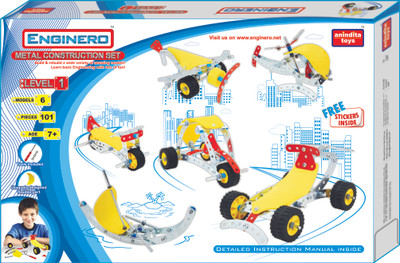 

Anindita Toys Enginero Metal Construction Set Level - 1
