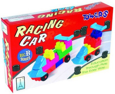 

Nic Big Blocks Racing Car(Multicolor)
