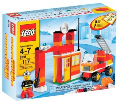 

Lego Fire Fighter Building Set (6191)(Multicolor)