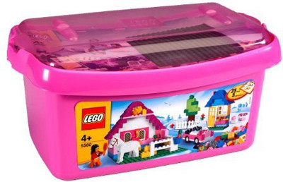 

Lego Pink Brick Box Large Style5560(Pink)