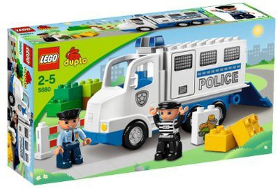 

Lego Duplo Ville Police Truck(White)