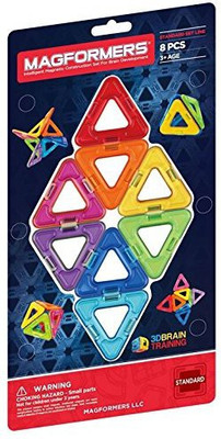 

Magformers Triangles Eight Piece Set(Multicolor)