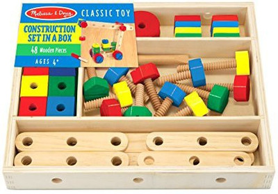 

Melissa & Doug Construction Set In A Box(Multicolor)