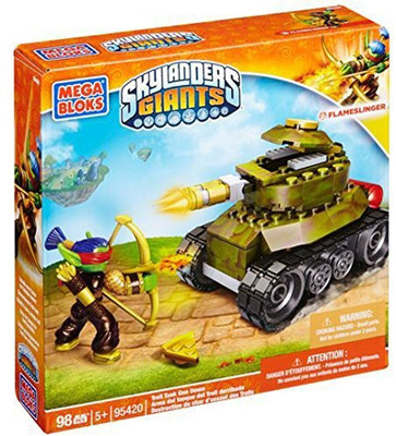 

Mega Bloks Skylanders Giantstroll Tank Gun Down (95420)(Multicolor)