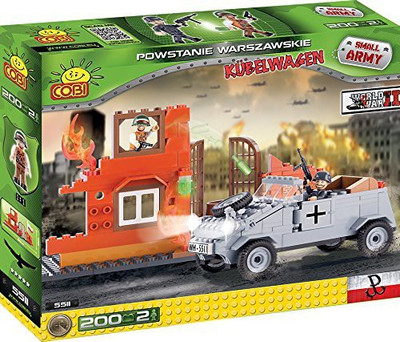 

Small Army 5511/ Kubelwagenthe Warsaw Uprising200 Building Bricks Cobi(Multicolor)