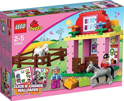 

Duplo LEGO Town Horse Stable(Multicolor)