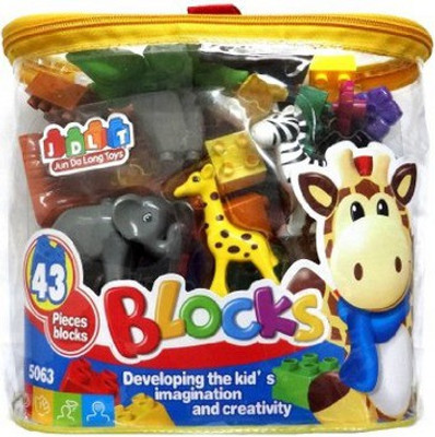 

RR Enterprizes JDLT Forest and Animal Blocks(Multicolor)