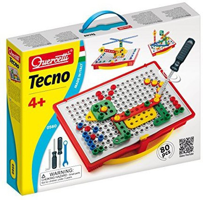 

International Playthings Quercetti Tecno Building(Multicolor)