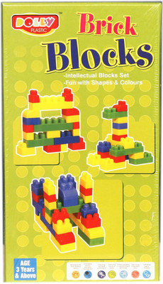 

Dolly Intellectual Brick Blocks(Multicolor)