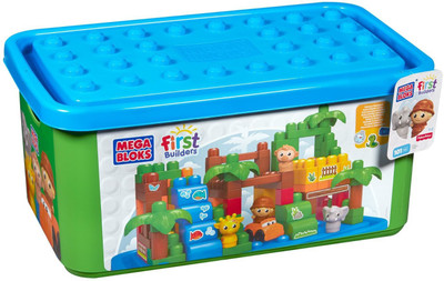 

Fisher-Price MEGA BLOKS TUBTOWN ANIMAL SAFARI(Green)