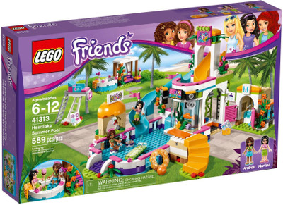 Lego Heartlake Summer Pool(Multicolor)