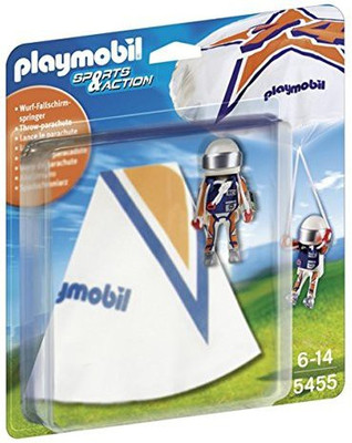 

Playmobil Parachutist Rick Playset(Multicolor)