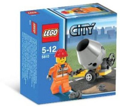 

Lego City Builder Set 5610 Hard Hat Construction Worker(Multicolor)