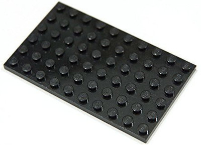 

B&FParts - Plates Lego Parts Plate 6 X 10 (Black)(Black)