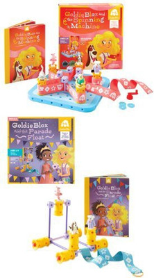 

Goldie Blox Goldie Blox And The Spinning Machine & Goldie Blox(Multicolor)