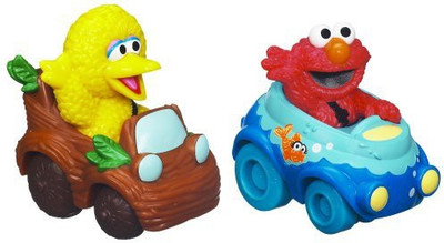 

Sesame Street Street Elmo and Big Bird Playskool Racers(Multicolor)