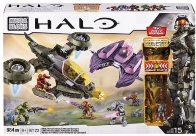 

Mega Bloks Halo Unsc Hornet Vs Covenant Vampire(Multicolor)