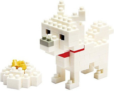 

Kawada Nbc005 Nano Animals Nbc_005 Hokkaido Dog Building Kit(White)