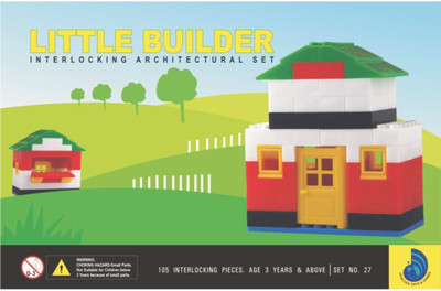 

Wellpoint Peacock Little Builder Set(Multicolor)