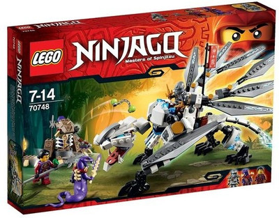 Lego Ninjago Titanium Dragon(Multicolor)