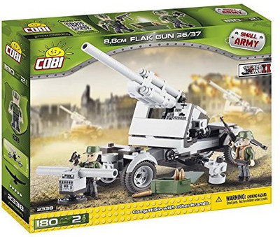 

COBI Small Army 88Cm Flak Gun 36/37 Building Kit(White)