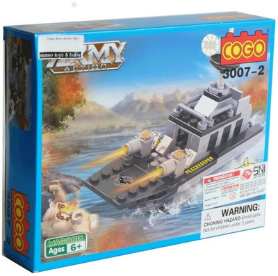 

ToysBuggy Cogo Army Action Block Set - 3007-2(Multicolor)