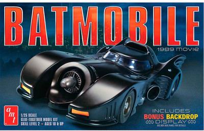 

AMT USA 1/25 Scale 1989 BatmobilePlastic Model Kit(Multicolor)
