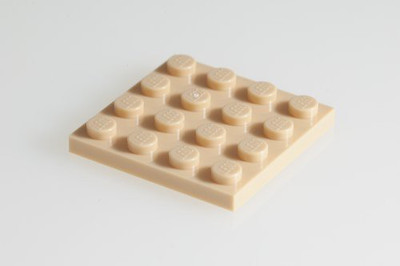 

Factory Fresh Bulk Bricks 100X Lego Brickyellow (Tan) 4X4 Plates Super Pack(Beige)