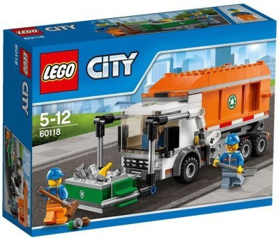 

Lego Garbage Truck (16 Pcs)(Multicolor)