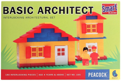 Peacock Smart Block Basic Architect(Multicolor)