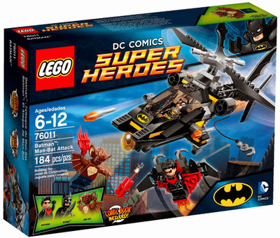 

Lego Batman: Man-Bat Attack (184 Pcs)