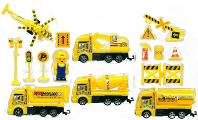

Deep Construction Play Set panzer(Yellow)