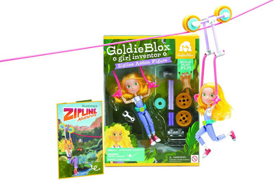 

Goldie Blox GoldieBlox Zipline Action Figure(Multicolor)