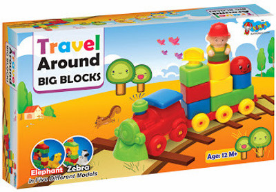 

Sunny Travel Around Blocks(Multicolor)