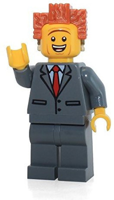 

Lego The Movie President Business Mini With Dualsided Face(Multicolor)