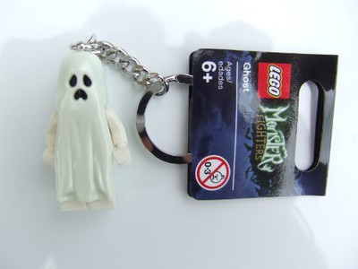 

Lego Monster Fighters Ghost Key Chain Glow In The Dark Keychain(White)