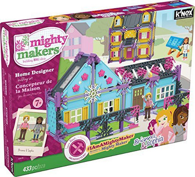 

Knex Mighty Makers Home Designer Building Set(Multicolor)