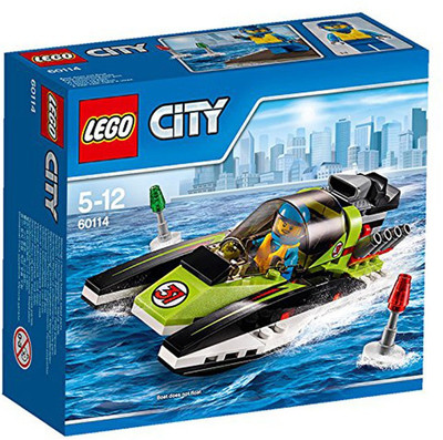 Lego City 60114 - Race Boat(Multicolor)