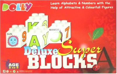 

Dolly Delux super Blocks(Multicolor)