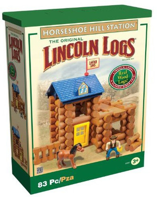 

Lincoln Logs Lincoln Log Horseshoe Hill Station(Multicolor)