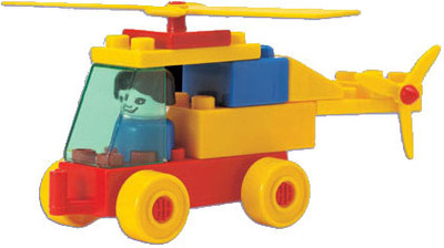 

Peacock Kinder Blocks-Aeroplane and Helicopter Set