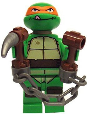

Lego Tmnt Michelangelo V2 Mini Teenage Mutant Ninja Turtles(Green)