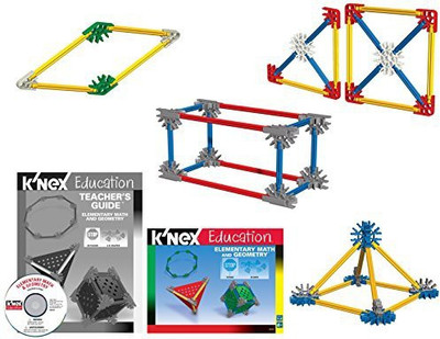 K'NEX Education Elementary Math and Geometry(Multicolor)