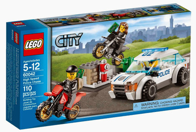 

Lego City - High Speed Police Chase (110 Pcs)