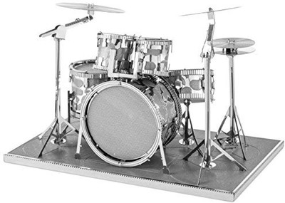 

Fascinations Metal Earth 3D Laser Cut Model - Drum Set(Multicolor)