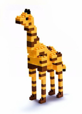 Nanoblock Giraffe(Gold)