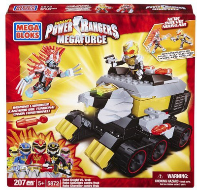 

Mega Bloks Power Rangers Megaforce Robo Knight Vs Vrak(Multicolor)
